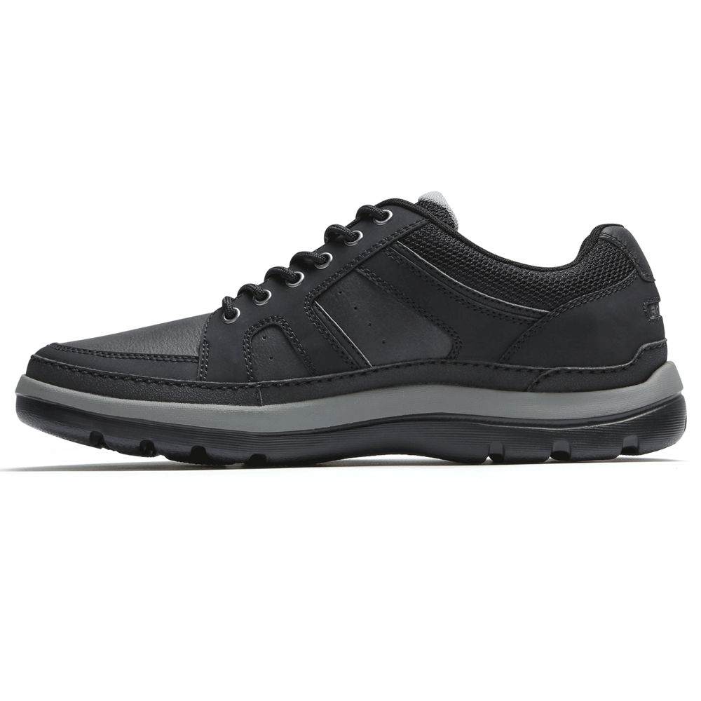 Rockport Singapore Mens Sneakers - Get Your Kicks Mudguard Blucher Black - JW9786435